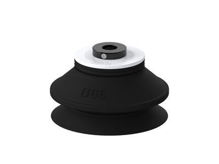 Przyssawka mieszkowa B65, Nirtyl-PCV 50°, mocowanie wtykowe Ø8, bez filtra (S.B65NP50.PD08X.00) (9964843) - Piab