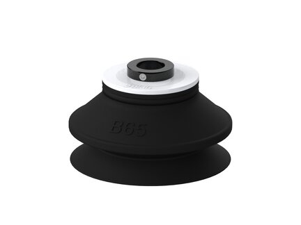 Przyssawka mieszkowa B65, Nirtyl-PCV 50°, mocowanie wtykowe Ø11, bez filtra (S.B65NP50.PD11X.00) (9960623) - Piab