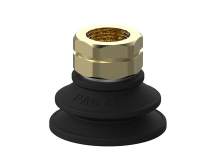 Przyssawka mieszkowa PAB40, Nirtyl-PCV 60°, NPT 3/8" wew., bez filtra (S.PAB40NP60.NT38F.00) (9956261) - Piab