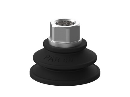 Przyssawka mieszkowa PAB40, Nirtyl-PCV 60°, G1/4", wew., bez filtra (S.PAB40NP60.G14F.00) (9956089) - Piab