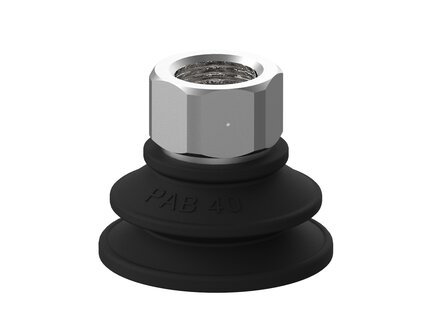 Przyssawka mieszkowa PAB40, Nirtyl-PCV 60°, G3/8", wew., bez filtra (S.PAB40NP60.G38F.00) (9956022) - Piab