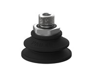 Przyssawka mieszkowa PAB40, Nirtyl-PCV 60°, G1/4" zew., bez filtra (S.PAB40NP60.G14M.00) (9956009) - Piab