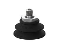 Przyssawka mieszkowa PAB40, Nirtyl-PCV 60°, G1/8" zew., bez filtra (S.PAB40NP60.G18M.00) (9955999) - Piab