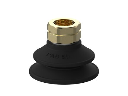 Przyssawka mieszkowa PAB50, Nirtyl-PCV 60°, NPT 3/8" wew., bez filtra (S.PAB50NP60.NT38F.00) (9956265) - Piab