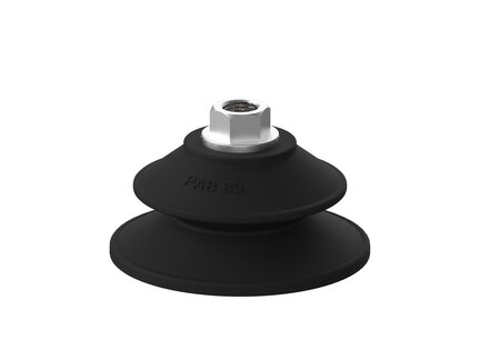 Przyssawka mieszkowa PAB80, Nirtyl-PCV 60°, G1/4", wew., filtr siatkowy (S.PAB80NP60.G14F.01) (9956028) - Piab