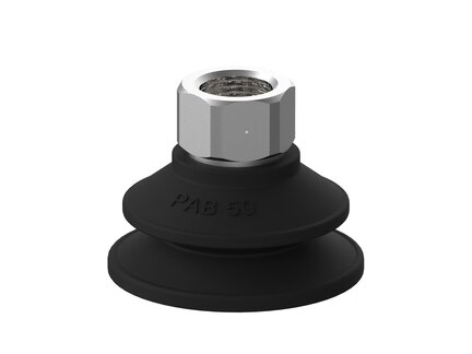 Przyssawka mieszkowa PAB50, Nirtyl-PCV 60°, G3/8", wew., bez filtra (S.PAB50NP60.G38F.00) (9956200) - Piab