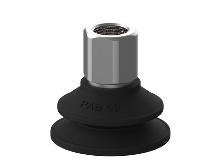 Przyssawka mieszkowa PAB50, Nirtyl-PCV 60°, G3/8", długi wew., bez filtra (S.PAB50NP60.G38FL.00) (9955894) - Piab