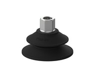 Przyssawka mieszkowa PAB80, Nirtyl-PCV 60°, G3/8", długi wew., filtr siatkowy (S.PAB80NP60.G38FL.01) (9955911) - Piab