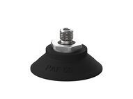 Przyssawka płaska PAF50, Nirtyl-PCV 60°, G1/8" zew., bez filtra (S.PAF50NP60.G18M.00) (9956277) - Piab