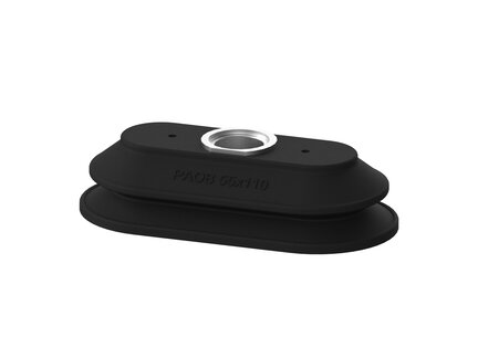 Przyssawka owalna mieszkowa PAOB55X110 mm, Nirtyl-PCV 60°, bez filtra (S.PAOB55X110NP60.XXX.00) (9974128) - Piab