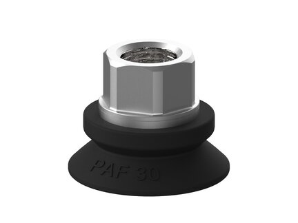 Przyssawka płaska PAF30, Nirtyl-PCV 60°, G1/4", wew., bez filtra (S.PAF30NP60.G14F.00) (9955936) - Piab