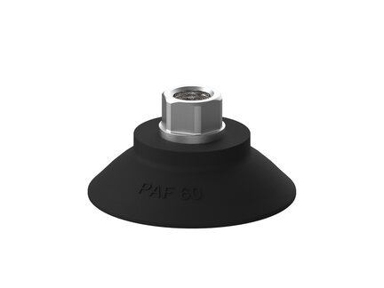Przyssawka płaska PAF60, Nirtyl-PCV 60°, G1/4", wew., bez filtra (S.PAF60NP60.G14F.00) (9956202) - Piab