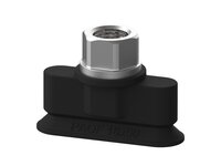 Przyssawka płaska owalna PAOF, 16X50 mm, Nirtyl-PCV 60°, G1/4", wew., bez filtra (S.PAOF16X50NP60.G14F.00) (9960696) - Piab