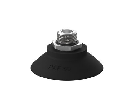 Przyssawka płaska PAF60, Nirtyl-PCV 60°, G3/8" zew., filtr siatkowy (S.PAF60NP60.G38M.01) (9956281) - Piab