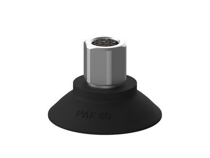 Przyssawka płaska PAF60, Nirtyl-PCV 60°, G3/8", długi wew., bez filtra (S.PAF60NP60.G38FL.00) (9955978) - Piab