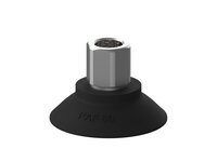 Przyssawka płaska PAF60, Nirtyl-PCV 60°, G3/8", długi wew., bez filtra (S.PAF60NP60.G38FL.00) (9955978) - Piab
