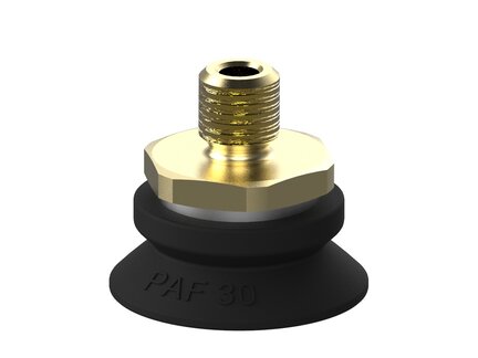 Przyssawka płaska PAF30, Nirtyl-PCV 60°, M10 zew., bez filtra (S.PAF30NP60.MM10M.00) (9956270) - Piab