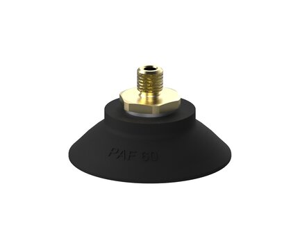Przyssawka płaska PAF60, Nirtyl-PCV 60°, M10 zew., bez filtra (S.PAF60NP60.MM10M.00) (9956282) - Piab