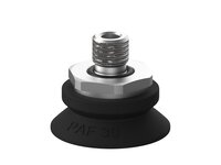 Przyssawka płaska PAF30, Nirtyl-PCV 60°, G1/8" zew., bez filtra (S.PAF30NP60.G18M.00) (9955935) - Piab