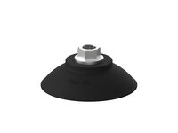 Przyssawka płaska PAF80, Nirtyl-PCV 60°, G1/4", wew., filtr siatkowy (S.PAF80NP60.G14F.01) (9955930) - Piab