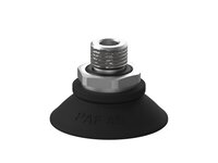 Przyssawka płaska PAF40, Nirtyl-PCV 60°, G1/4" zew., bez filtra (S.PAF40NP60.G14M.00) (9956053) - Piab