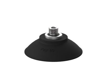 Przyssawka płaska PAF80, Nirtyl-PCV 60°, G1/4" zew., filtr siatkowy (S.PAF80NP60.G14M.01) (9956285) - Piab