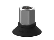 Przyssawka płaska PAF40, Nirtyl-PCV 60°, G3/8", długi wew., bez filtra (S.PAF40NP60.G38FL.00) (9956273) - Piab