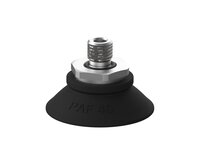 Przyssawka płaska PAF40, Nirtyl-PCV 60°, G1/8" zew., bez filtra (S.PAF40NP60.G18M.00) (9956049) - Piab
