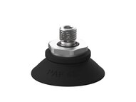 Przyssawka płaska PAF40, Nirtyl-PCV 60°, G1/8" zew., bez filtra (S.PAF40NP60.G18M.00) (9956049) - Piab