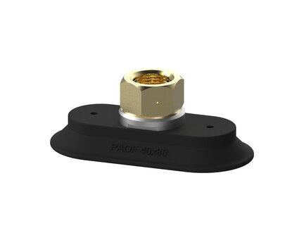 Przyssawka płaska owalna PAOF, 40X80 mm, Nirtyl-PCV 60°, G3/8", wew., bez filtra (S.PAOF40X80NP60.G38F.00) (9961395) - Piab