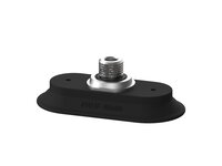 Przyssawka płaska owalna PAOF, 40X80 mm, Nirtyl-PCV 60°, G1/4" zew. obrotowy, bez filtra (S.PAOF40X80NP60.G14MS.00) (9971308) - Piab