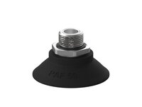 Przyssawka płaska PAF50, Nirtyl-PCV 60°, G3/8" zew., filtr siatkowy (S.PAF50NP60.G38M.01) (9955943) - Piab