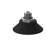 Przyssawka płaska PAF50, Nirtyl-PCV 60°, G1/4" zew., bez filtra (S.PAF50NP60.G14M.00) (9956111) - Piab