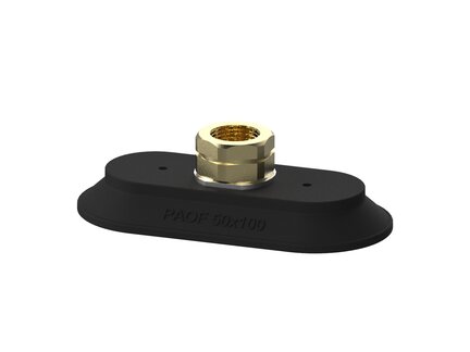 Przyssawka płaska owalna PAOF, 50X100 mm, Nirtyl-PCV 60°, NPT 3/8" wew., bez filtra (S.PAOF50X100NP60.NT38F.00) (9964271) - Piab