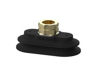 Przyssawka owalna mieszkowa PAOB40X80 mm, Nirtyl-PCV 60°, NPT 3/8" wew., bez filtra (S.PAOB40X80NP60.NT38F.00) (9961177) - Piab