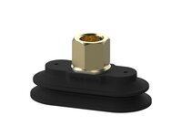 Przyssawka owalna mieszkowa PAOB40X80 mm, Nirtyl-PCV 60°, G3/8", długi wew., bez filtra (S.PAOB40X80NP60.G38FL.00) (9961482) - Piab