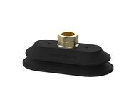 Przyssawka owalna mieszkowa PAOB55X110 mm, Nirtyl-PCV 60°, NPT 3/8" wew., bez filtra (S.PAOB55X110NP60.NT38F.00) (9961049) - Piab