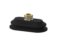 Przyssawka owalna mieszkowa PAOB55X110 mm, Nirtyl-PCV 60°, G3/8", wew., bez filtra (S.PAOB55X110NP60.G38F.00) (9958407) - Piab