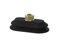 Przyssawka owalna mieszkowa PAOB55X110 mm, Nirtyl-PCV 60°, G3/8", wew., bez filtra (S.PAOB55X110NP60.G38F.00) (9958407) - Piab