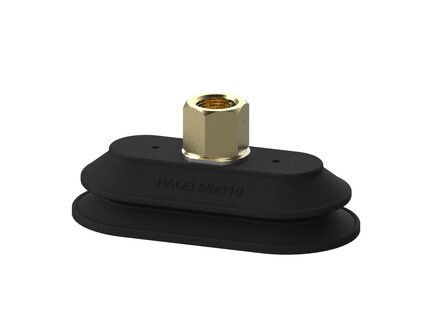 Przyssawka owalna mieszkowa PAOB55X110 mm, Nirtyl-PCV 60°, G3/8", długi wew., bez filtra (S.PAOB55X110NP60.G38FL.00) (9961806) - Piab