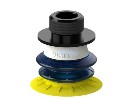 Przyssawka wielomieszkowa MX35, PU30°/60°, G 3/8" zew., filtr siatkowy (S.MX35P3060.GL38M.01) (9961285) - Piab