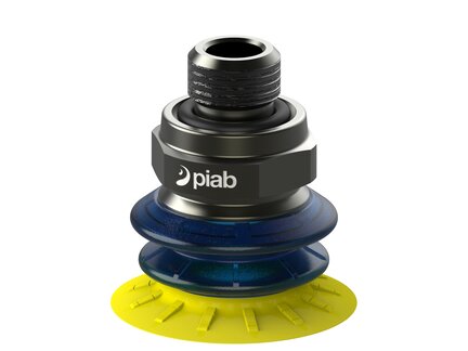 Przyssawka wielomieszkowa MX35, PU30°/60°, pierścień mocujący G1/4" zew., filtr siatkowy (S.MX35P3060.GC14M.01) (9959024) - Piab