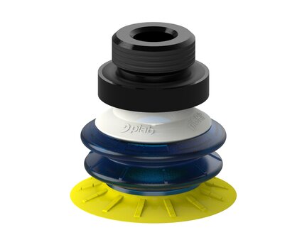 Przyssawka wielomieszkowa MX42, PU30°/60°, G 1/2" zew., bez filtra (S.MX42P3060.G12M.00) (9958831) - Piab