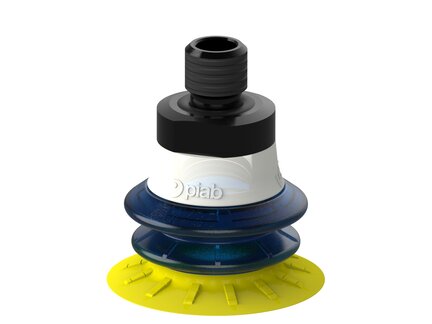 Przyssawka wielomieszkowa MX35, PU30°/60°, M10 zew., filtr siatkowy (S.MX35P3060.MM10M.01) (9967884) - Piab