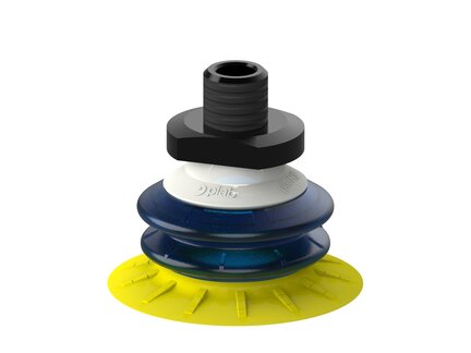Przyssawka wielomieszkowa MX50, PU30°/60°, NPT 1/4" zew., piSAVE sense 03/60, przepływ 0,37 Nl/s (S.MX50P3060.NT14M.13) (9956847) - Piab
