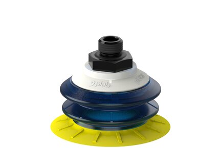 Przyssawka wielomieszkowa MX65, PU30°/60°, G1/4" zew., 1piSAVE , dławik 1,0 mm (S.MX65P3060.G14M.14) (9959552) - Piab
