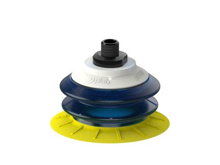 Przyssawka wielomieszkowa MX65, PU30°/60°, NPT 1/8" zew., piSAVE sense 02/60, przepływ 0.21 Nl/s (S.MX65P3060.NT18M.19) (9967455) - Piab