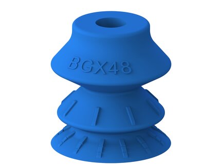 Przyssawka wielomieszkowa BGX48, Silikon SIL 50°, FDA, bez filtra (S.BGX48SF50.XXX.00) (0242129) - Piab