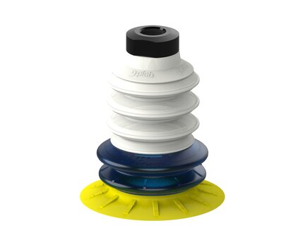 Przyssawka wielomieszkowa MX50, PU30°/60°, 3 mieszki, G1/8" żeński, bez moc., (S.MX50P3060.B3.G18F.00) (9973410) - Piab