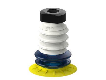Przyssawka wielomieszkowa MX50, PU30°/60°, 3 mieszki, G1/4" żeński, bez moc., (S.MX50P3060.B3.G14F.00) (9976091) - Piab